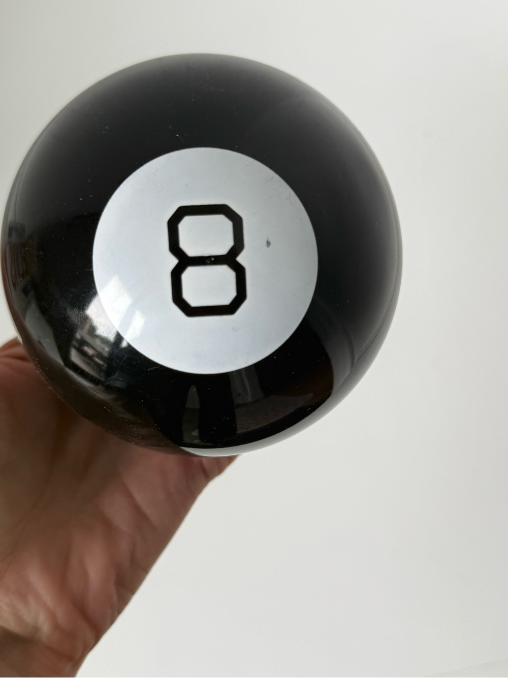 Mattel Black and White Prediction Ball - Magic 8-Ball Style